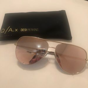 Quay Australia Desi Perkins High Key Sunglasses
